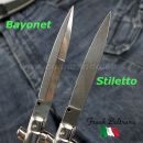 Frank Beltrame Stiletto Dagger 23cm ABS V-Teflon vyskakovací nôž 23/98VT