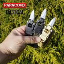 Survival Paracord Emergency multi náramok s nožom woodland