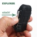 Plynový zapaľovač EXPLORER Jet Lighter Outdoor Black