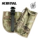 PROFI Survival skladacia taktická lopatka 33085 Albainox Shovel