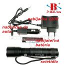 Bailong X-BAL T612-T6 20028 LED svietidlo Zoom Flashlite