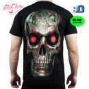 Tričko 3D Terminator Face Rock Chang 3D20 T-Shirt