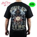 Tričko Shut Up Ride Rider Rock Chang GR413 T-Shirt