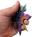 Vrhacia hviezdica Ninja Shuriken Rainbow 8 cípa
