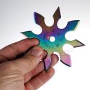 Vrhacia hviezdica Ninja Shuriken Rainbow 8 cípa
