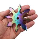 Vrhacia hviezdica Ninja Shuriken Rainbow 8 cípa