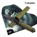 Columbia Castor OLV nôž 1778D s púzdrom USA Saber