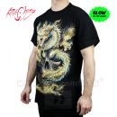 Tričko Fire Skull Dragon Rock Chang GR595 Tshirt