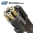 Vzduchová pištoľ Revolver SCHOFIELD CO2 4,5mm diabolo