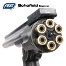 Vzduchová pištoľ Revolver SCHOFIELD CO2 4,5mm diabolo