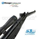 Vzduchovka  STOEGER RX20 S3 combo Synthetic 4,5mm 7,5J Airgun