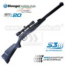 Vzduchovka  STOEGER RX20 S3 combo Synthetic 4,5mm 7,5J Airgun