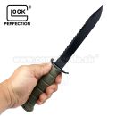 Bojový nôž Dýka Glock Model FM 81 OLIVE Tactical Knife 12029