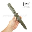 Bojový nôž Dýka Glock Model FM 81 OLIVE Tactical Knife 12029