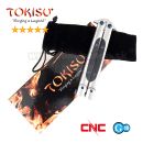 TOKISU Motýlik Balisong G10 CNC zatvárací nôž 02174