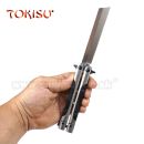 TOKISU Motýlik Balisong G10 CNC zatvárací nôž 02174