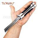 TOKISU Motýlik Balisong G10 CNC zatvárací nôž 02174