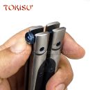 TOKISU Motýlik Balisong G10 CNC zatvárací nôž 02174