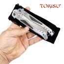 TOKISU Motýlik Balisong Carbon CNC zatvárací nôž 02173