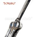 TOKISU Motýlik Balisong Carbon CNC zatvárací nôž 02173