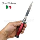 Obrázok 5. Frank Beltrame Stiletto 23cm Red Pearl Plastic vyskakovací nôž 23/41