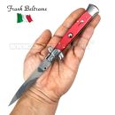 Obrázok 6. Frank Beltrame Stiletto 23cm Red Pearl Plastic vyskakovací nôž 23/41
