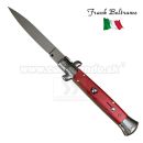 Obrázok 1. Frank Beltrame Stiletto 23cm Red Pearl Plastic vyskakovací nôž 23/41