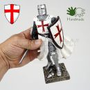 German Templar Rytier križiak 18,5 cm soška 766-1033