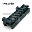 Phantom Low Rail Extension Metal Mount Base 21/22 mm