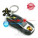 Kľúčenka Shock Car Key s Laserom a Ledkou