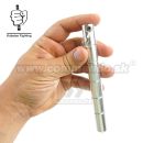 Obrázok 1. Kubotan Silver Metal Round s krúžkom