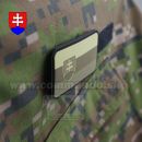 Slovensko SLOVAKIA - SVK Olive 3D nášivka PVC