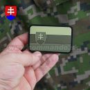 Slovensko SLOVAKIA - SVK Olive 3D nášivka PVC