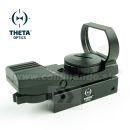 Theta Optic Kolimátor Open Type Dot Sight otvorený Tan-piesková farba