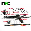 Pištoľová kuša NXG Red Back Pistol Crossbow čierna 100 Lbs