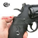 Vzduchová pioštoľ Revolver Colt Python .357 6" Black CO2 4,5mm Airgun pistol