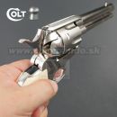 Vzduchová pištoľ Revolver Colt SAA .45 Peacemaker Nickel CO2 4,5mm, airgun