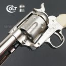 Vzduchová pištoľ Revolver Colt SAA .45 Peacemaker Nickel CO2 4,5mm, airgun