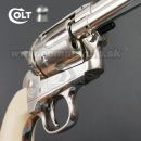 Vzduchová pištoľ Revolver Colt SAA .45 Peacemaker Nickel CO2 4,5mm, airgun