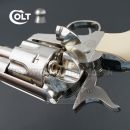 Vzduchová pištoľ Revolver Colt SAA .45 Peacemaker Nickel CO2 4,5mm, airgun