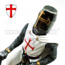 Templar Rytier križiak s mečom 18cm soška 766-352