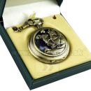 Obrázok 1. Vreckové hodinky s retiazkou Wolfs 1 Vlci Retro