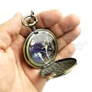 Obrázok 4. Vreckové hodinky s retiazkou Wolfs 1 Vlci Retro