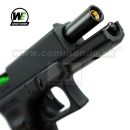 Airsoft Pistol WE EU17 Glock Gen.3 Black GBB 6mm