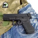 Airsoft Pistol WE EU23 Glock Gen.4 Black GBB 6mm