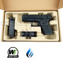 Airsoft Pistol WE EU23 Glock Gen.4 Black GBB 6mm