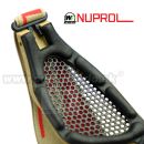 WE Nuprol NP Shades Taktické TAN okuliare s kovovou mriežkou Tan
