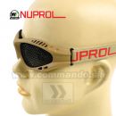 WE Nuprol NP Shades Taktické TAN okuliare s kovovou mriežkou Tan