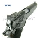 Airsoft Pistol Well 1911B Gas GBB 6 mm