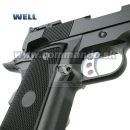 Airsoft Pistol Well 1911B Gas GBB 6 mm